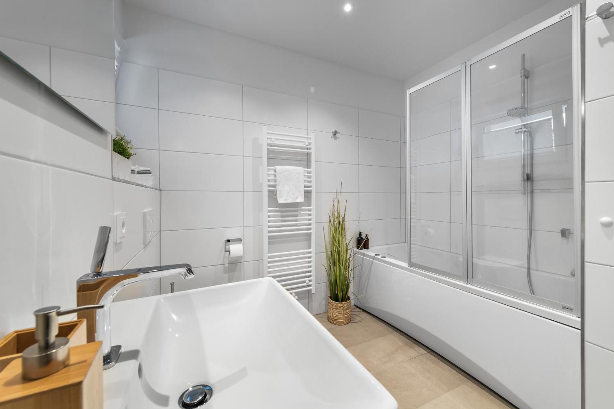 Apartmán Ocean Storm- 2 Og, Balkon, Kamin Olpenitz Exteriér fotografie