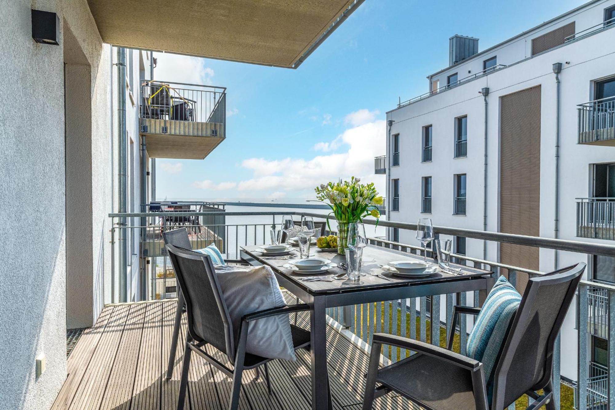 Apartmán Ocean Storm- 2 Og, Balkon, Kamin Olpenitz Exteriér fotografie
