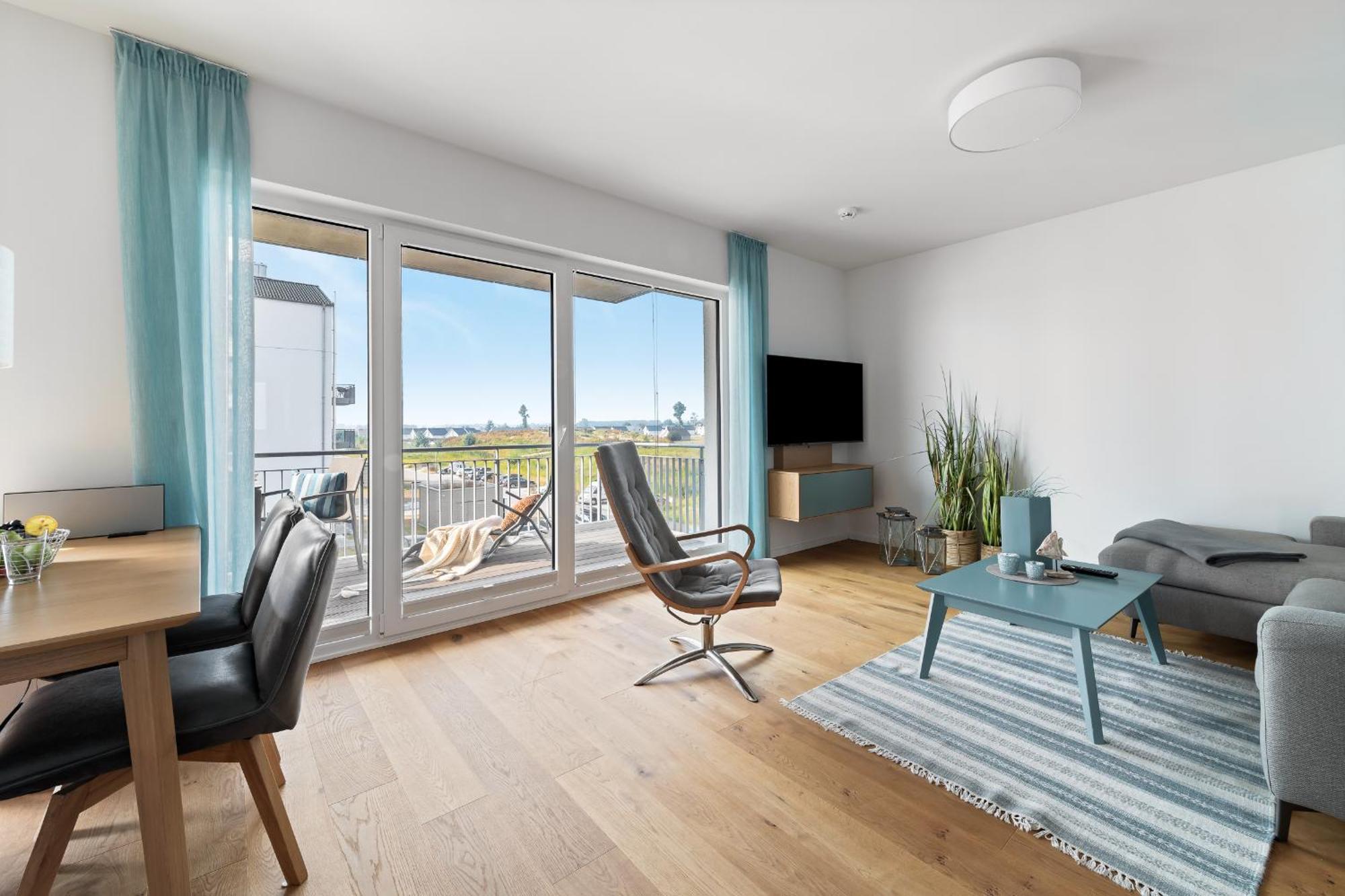 Apartmán Ocean Storm- 2 Og, Balkon, Kamin Olpenitz Exteriér fotografie